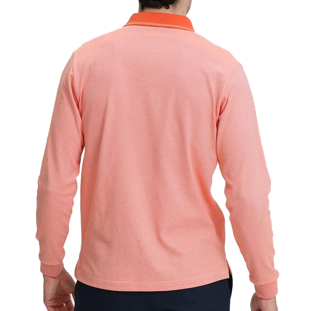 マンシングウェア Munsingwear　メンズ ドット鹿の子 長袖 ポロシャツ MG6FLS32M　2026年モデル 詳細10