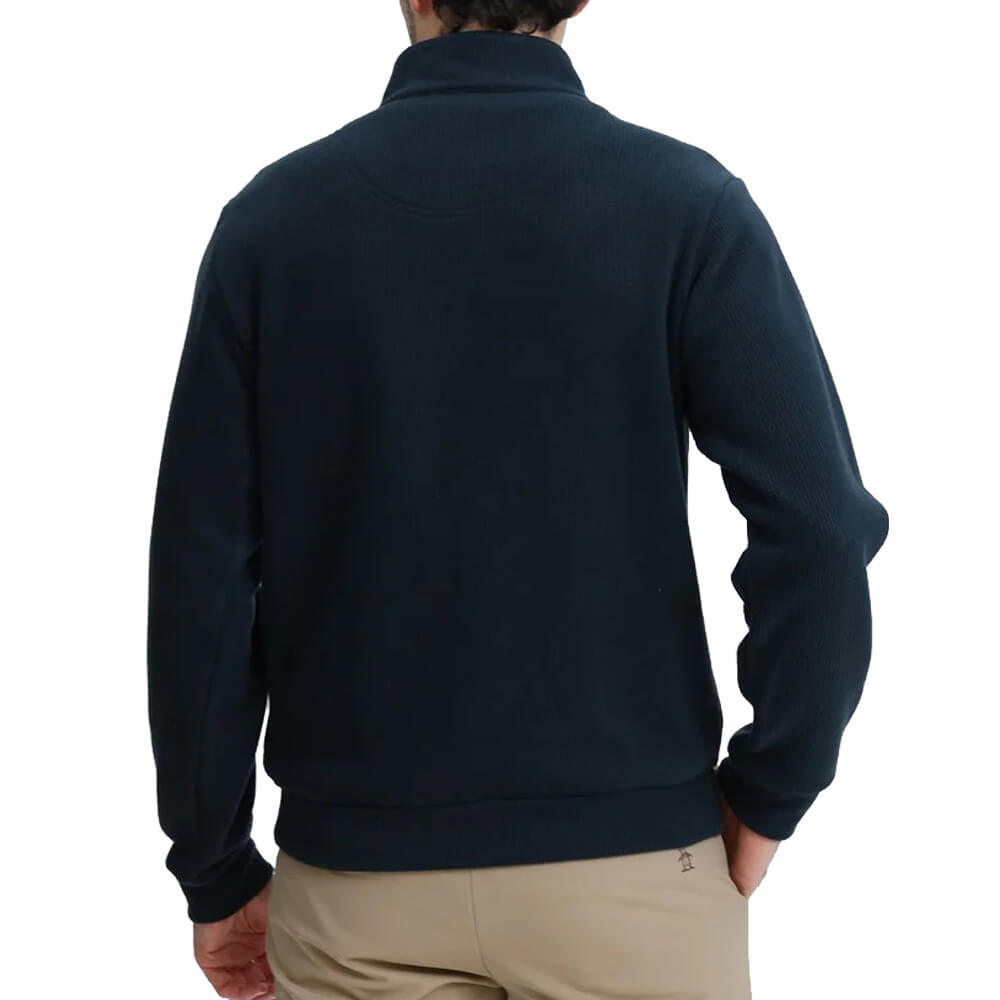 マンシングウェア Munsingwear　メンズ スタンドカラー 長袖 ハーフジップ ニット MG6FSW34M　2026年モデル 詳細11