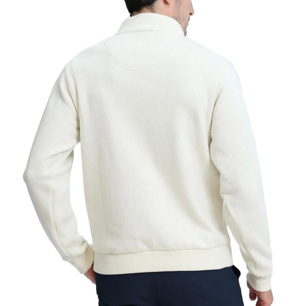 マンシングウェア Munsingwear　メンズ スタンドカラー 長袖 ハーフジップ ニット MG6FSW34M　2026年モデル 詳細15