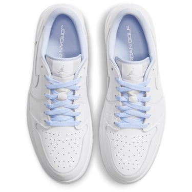 Air Jordan 1 Low G エアジョーダン　ゴルフシューズ DD9315 122 シューズの甲まわりと開口部を上から確認できる画像