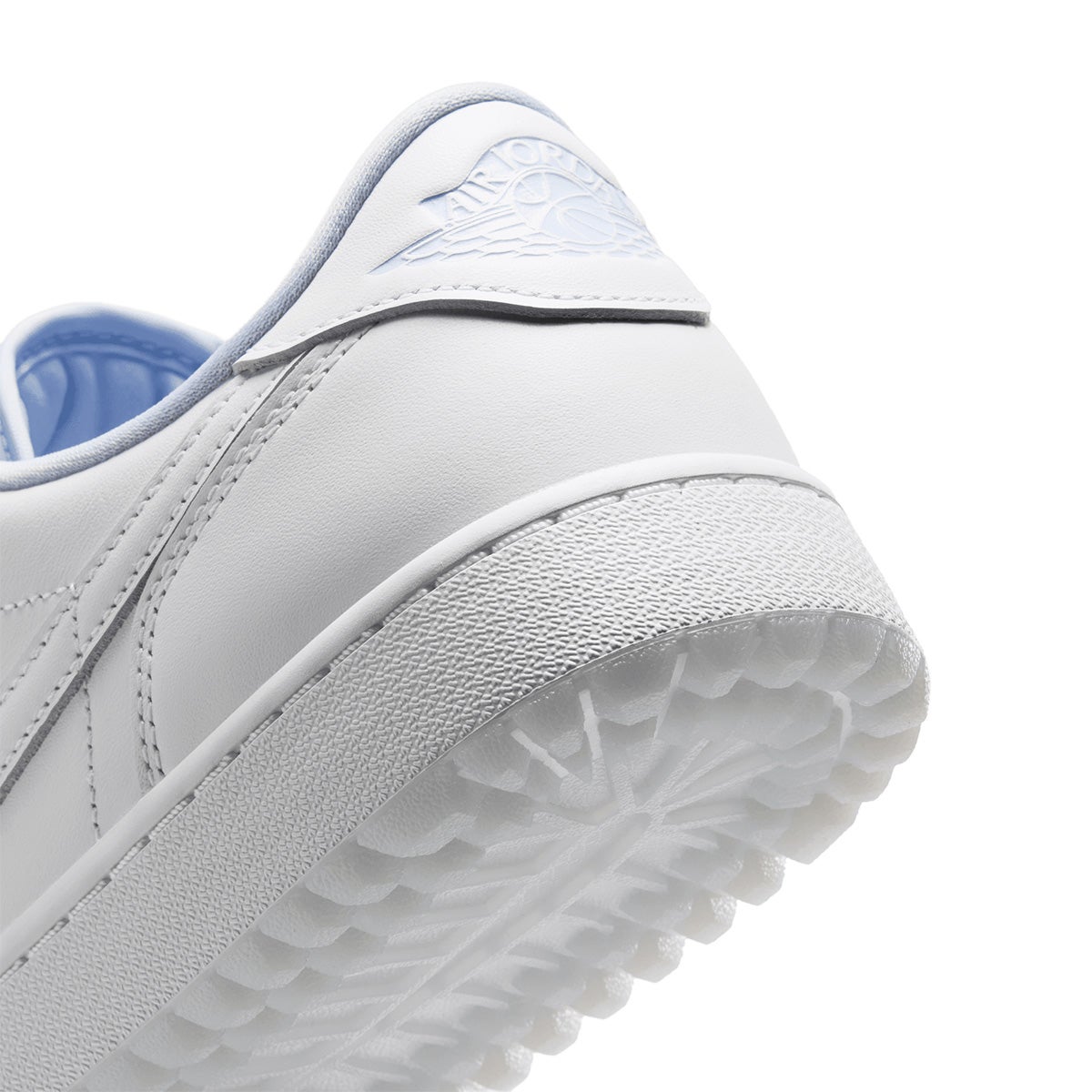 Air Jordan 1 Low G エアジョーダン　ゴルフシューズ DD9315 122 ヒール周辺とソール構造のディテールを確認できる画像