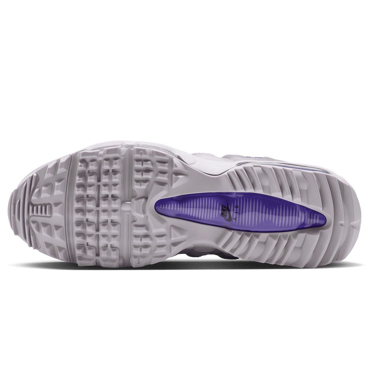 ナイキ NIKE　エア マックス AIR MAX 95G　スパイクレス ゴルフシューズ　HV4696 004 シューズのアウトソール形状を確認できる画像