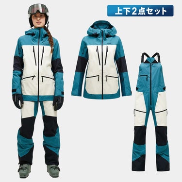 ピークパフォーマンス PEAK PERFORMANCE　スキー スノーボードウェア 上下セット ウィメンズ バーティカル ゴアテックスプロ ジャケット G79145 + バーティカル ゴアテックスプロ ビブパンツ G79147 詳細2