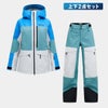 ピークパフォーマンス PEAK PERFORMANCE　スキー スノーボードウェア 上下セット ウィメンズ グラビディ ゴアテックス 3レイヤー ジャケット G80510 020 + グラビティー ゴアテックス 3レイヤー パンツ G80506 030