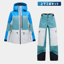 ピークパフォーマンス PEAK PERFORMANCE　スキー スノーボードウェア 上下セット ウィメンズ グラビディ ゴアテックス 3レイヤー ジャケット G80510 020 + グラビティー ゴアテックス 3レイヤー パンツ G80506 030