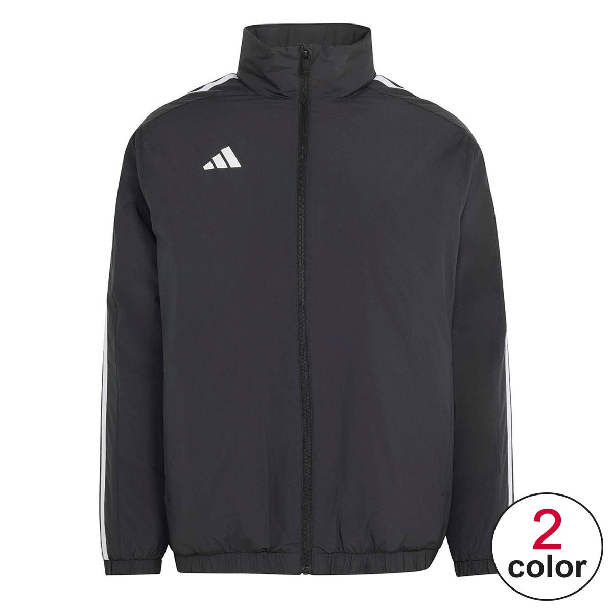 アディダス adidas　 マストハブ スリーストライプス ルーズフィット 中わた入り フルジップジャケット BZ018 2026年モデル 詳細1