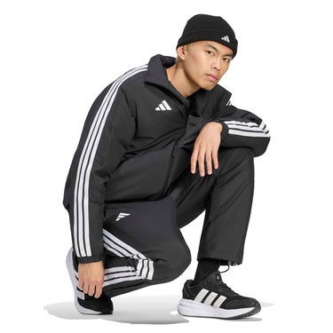アディダス adidas　 マストハブ スリーストライプス ルーズフィット 中わた入り フルジップジャケット BZ018 2026年モデル 詳細4