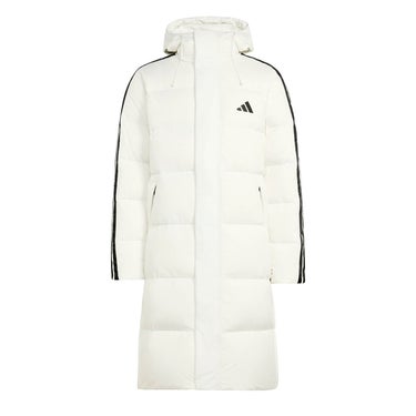 アディダス adidas　 マストハブ スリーストライプス ルーズフィット フード付き ロング ダウンコート CO452 2026年モデル 詳細7