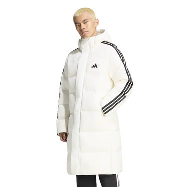 アディダス adidas　 マストハブ スリーストライプス ルーズフィット フード付き ロング ダウンコート CO452 2026年モデル 詳細8