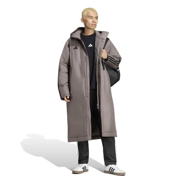 アディダス adidas　 マストハブ スリーストライプス 中わた入り ロングコート LBT55 2026年モデル 詳細9