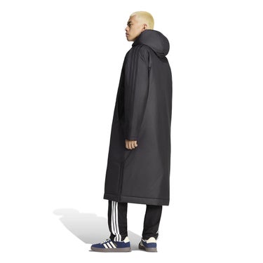 アディダス adidas　 マストハブ スリーストライプス 中わた入り ロングコート LBT55 2026年モデル 詳細13