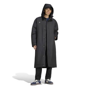 アディダス adidas　 マストハブ スリーストライプス 中わた入り ロングコート LBT55 2026年モデル 詳細14