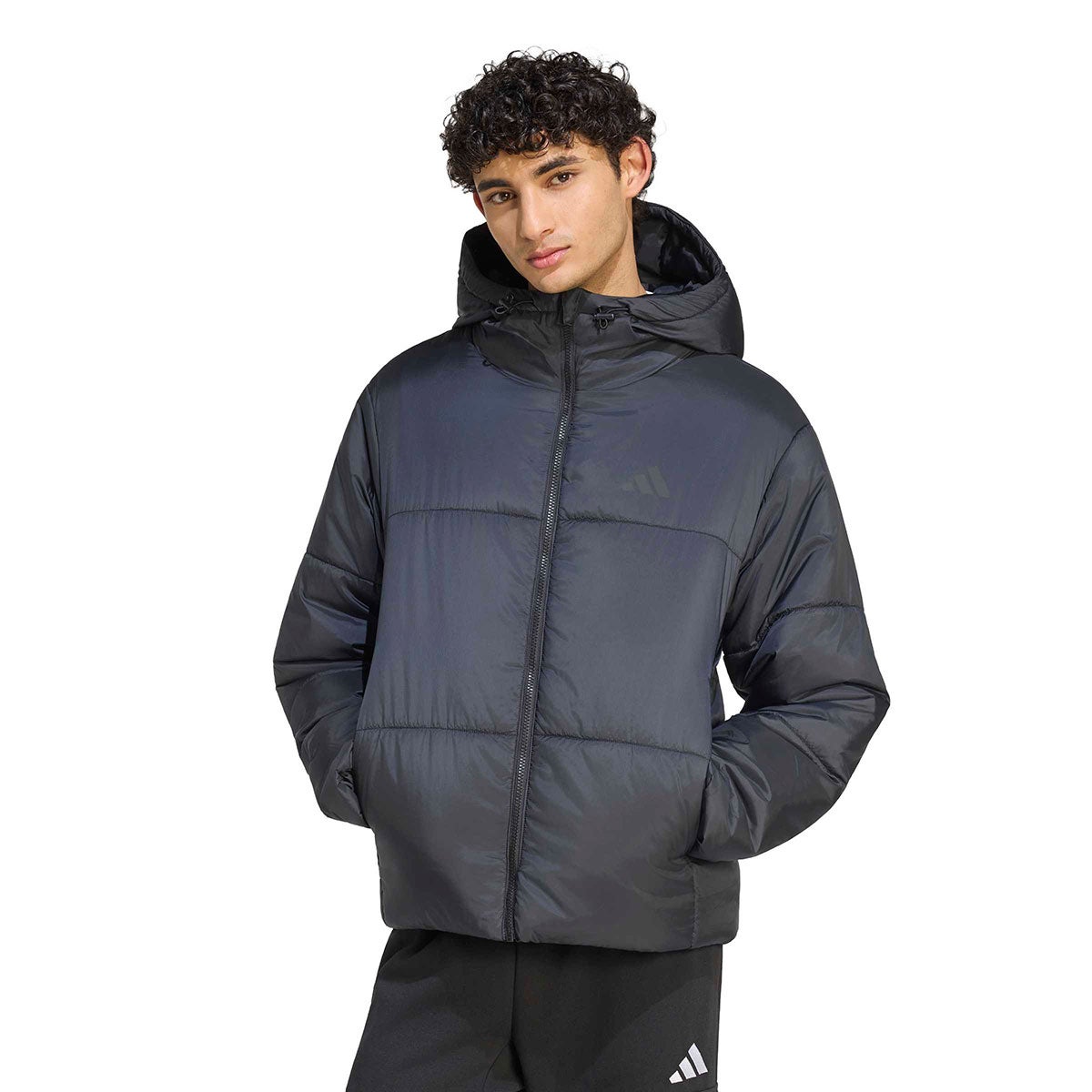 アディダス adidas　 エッセンシャルズ ハイロフト インサレーション パファージャケット QH509 2026年モデル 詳細3