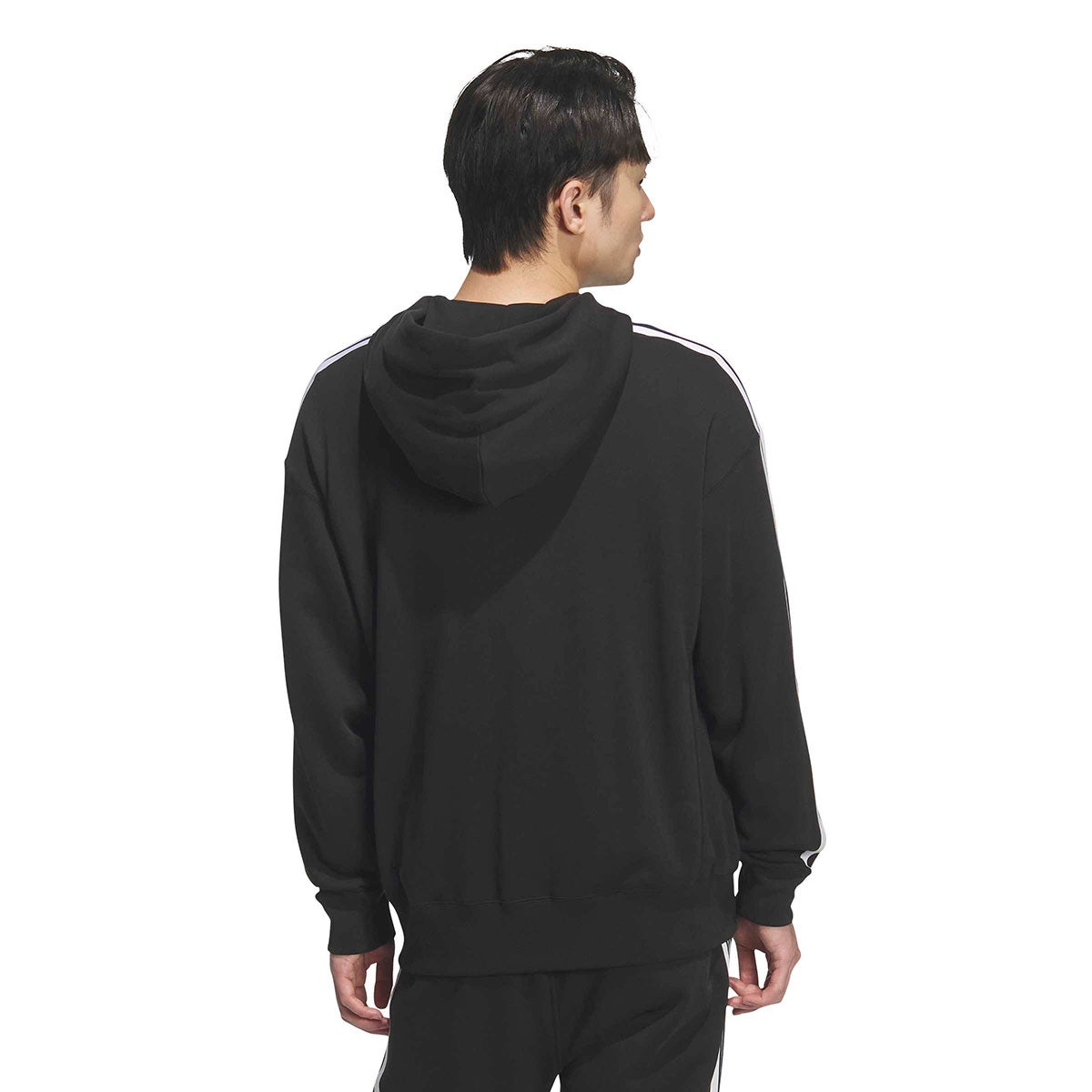 アディダス adidas　 エッセンシャルズ プラス ルーズフィット スリーストライプス フレンチテリー フルジップ パーカー TS653 2026年モデル 詳細4