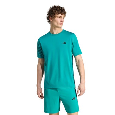アディダス adidas　 ワークアウト エッセンシャルズ ベース スリーストライプス Tシャツ VX394 2026年モデル 詳細2