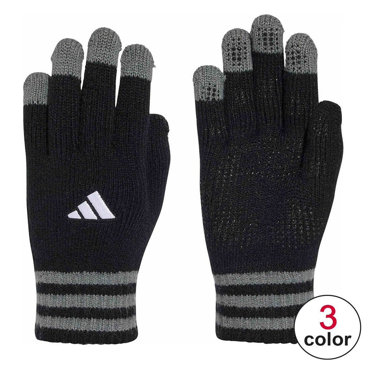 アディダス adidas　 ベーシック ニット グローブ WO772 2026年モデル 詳細1