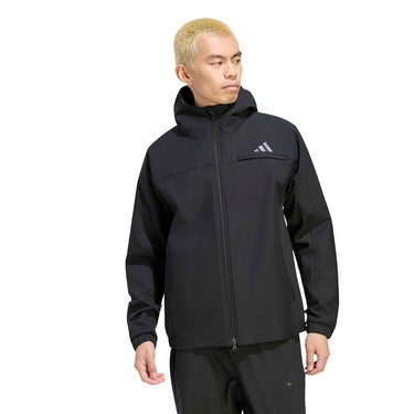 アディダス adidas　 マストハブ 3層構造 フリース裏地 フルジップ ジャケット WP086 2026年モデル 詳細3