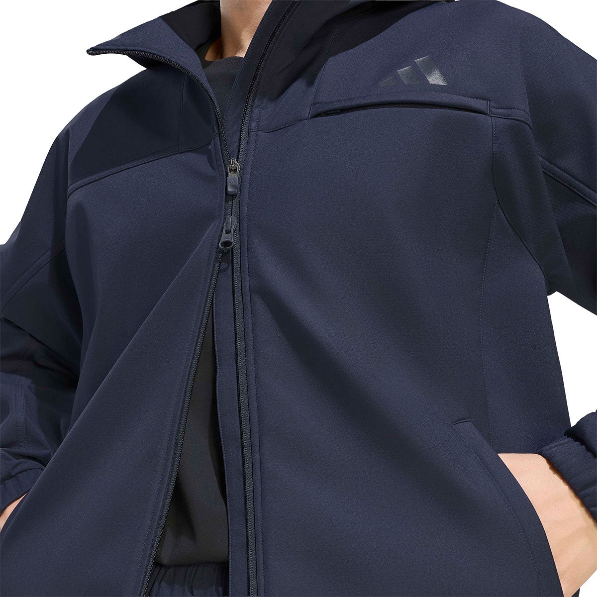 アディダス adidas　 マストハブ 3層構造 フリース裏地 フルジップ ジャケット WP086 2026年モデル 詳細9