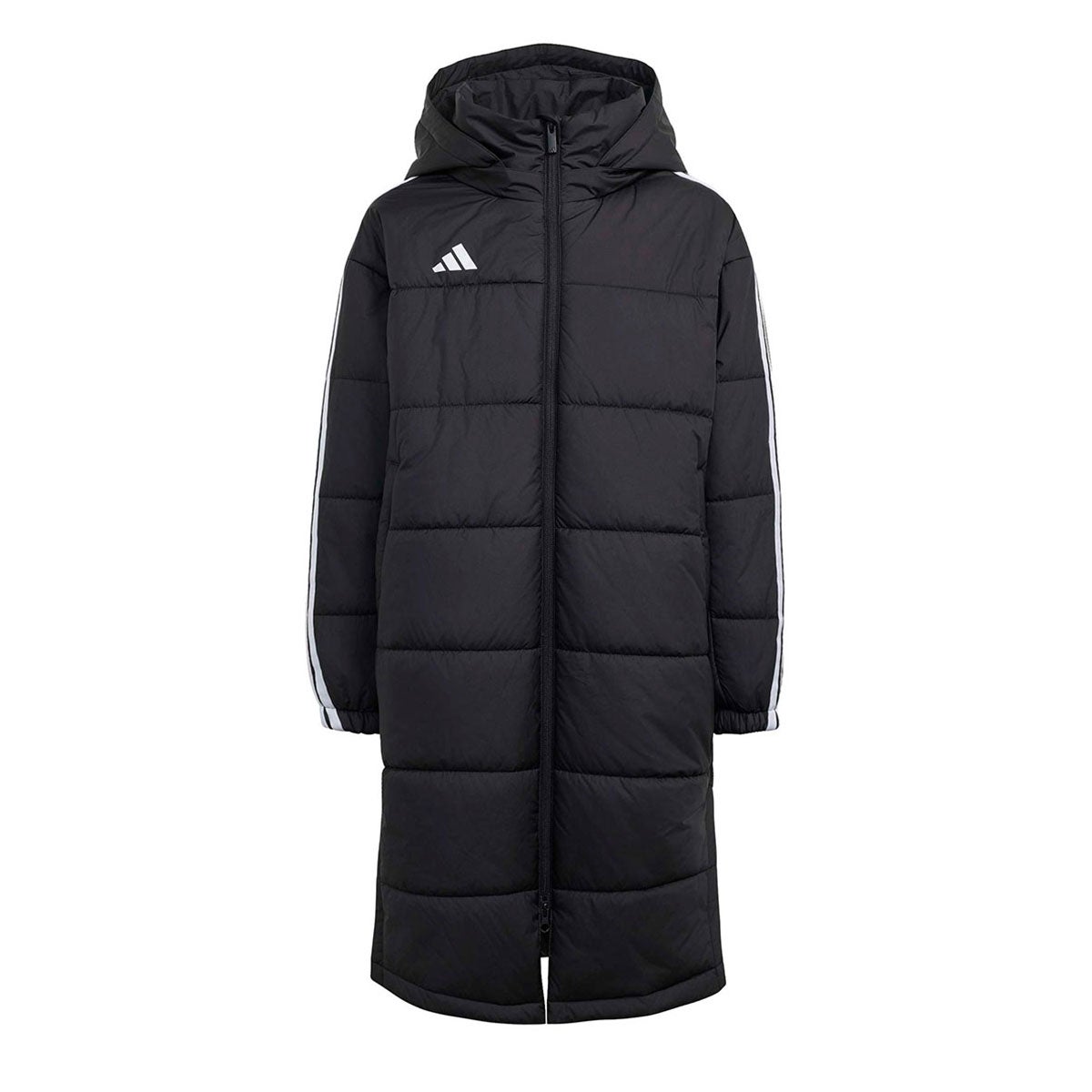 アディダス adidas　 キッズ エッセンシャルズ オーバーサイズフィット ロング 中わた入り フード付きコート YY825 2026年モデル 詳細2