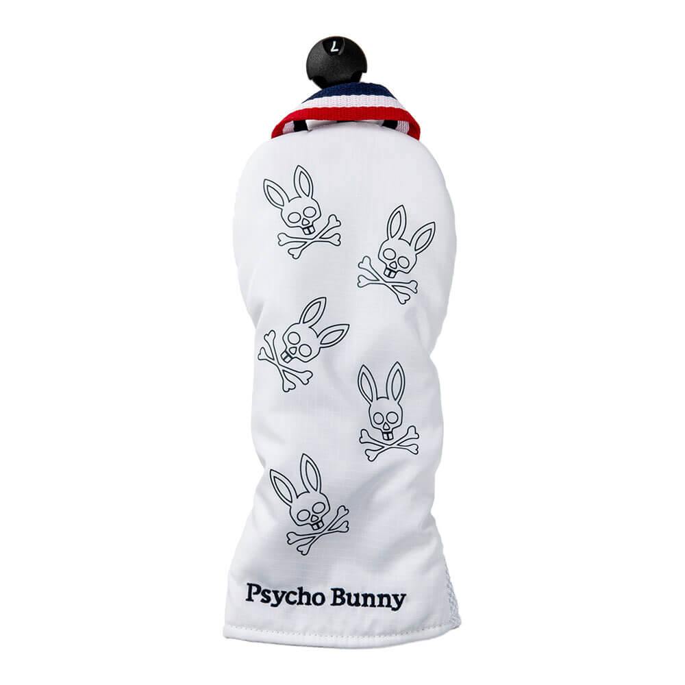 サイコバニー PsychoBunny　ヘッドカバー フェアウェイ用 PBMG4SH2 00 ホワイト 詳細1