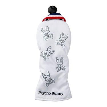 サイコバニー PsychoBunny　ヘッドカバー フェアウェイ用 PBMG4SH2 00 ホワイト 詳細1