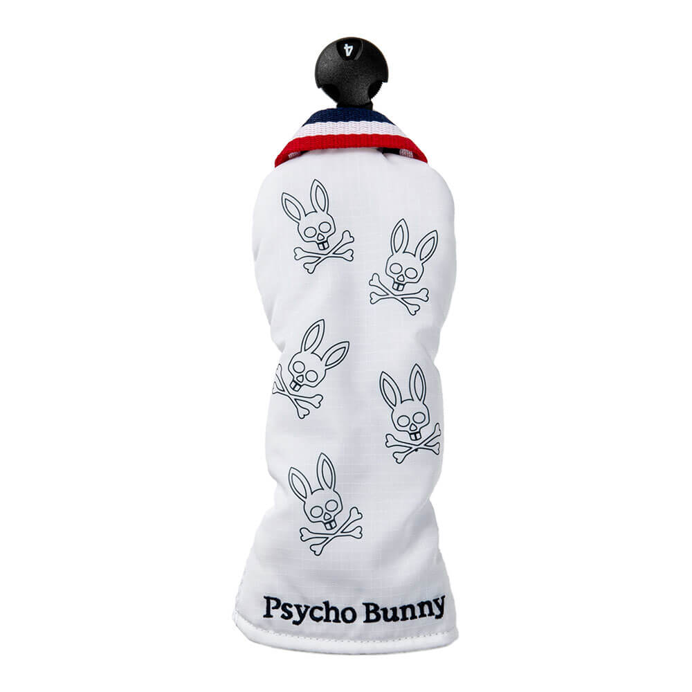 サイコバニー PsychoBunny　ヘッドカバー ユーティリティー用 PBMG4SH3 00 ホワイト 詳細1