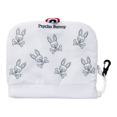 サイコバニー PsychoBunny　ヘッドカバー アイアン用 PBMG4SH4 00 ホワイト 詳細1