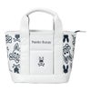 サイコバニー PsychoBunny　MONOGRAM ラウンドバッグ PBMG5FB9 00 ホワイト 詳細1