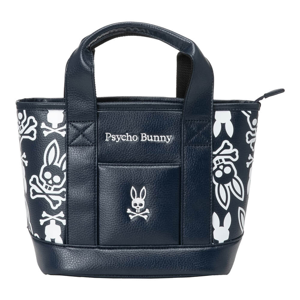 サイコバニー PsychoBunny　MONOGRAM ラウンドバッグ PBMG5FB9 30 ネイビー 詳細1