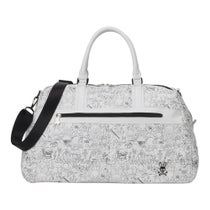 サイコバニー PsychoBunny　MONOTONE EDITION ボストンバッグ PBMG6BB3 00 ホワイト　2026年モデル