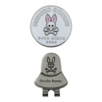 サイコバニー PsychoBunny　クリップマーカー PBMG6BM1 00 ホワイト　2026年モデル
