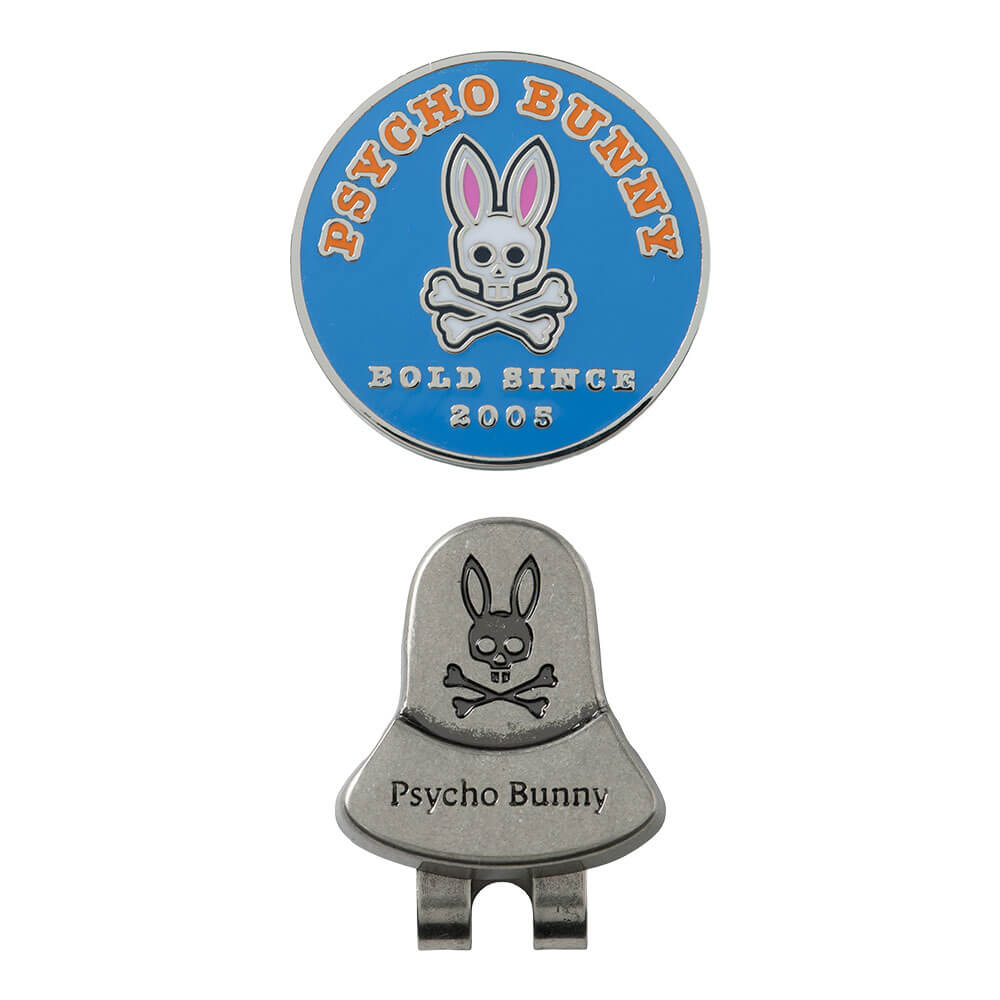 サイコバニー PsychoBunny　クリップマーカー PBMG6BM1 34 ブルー　2026年モデル 詳細1