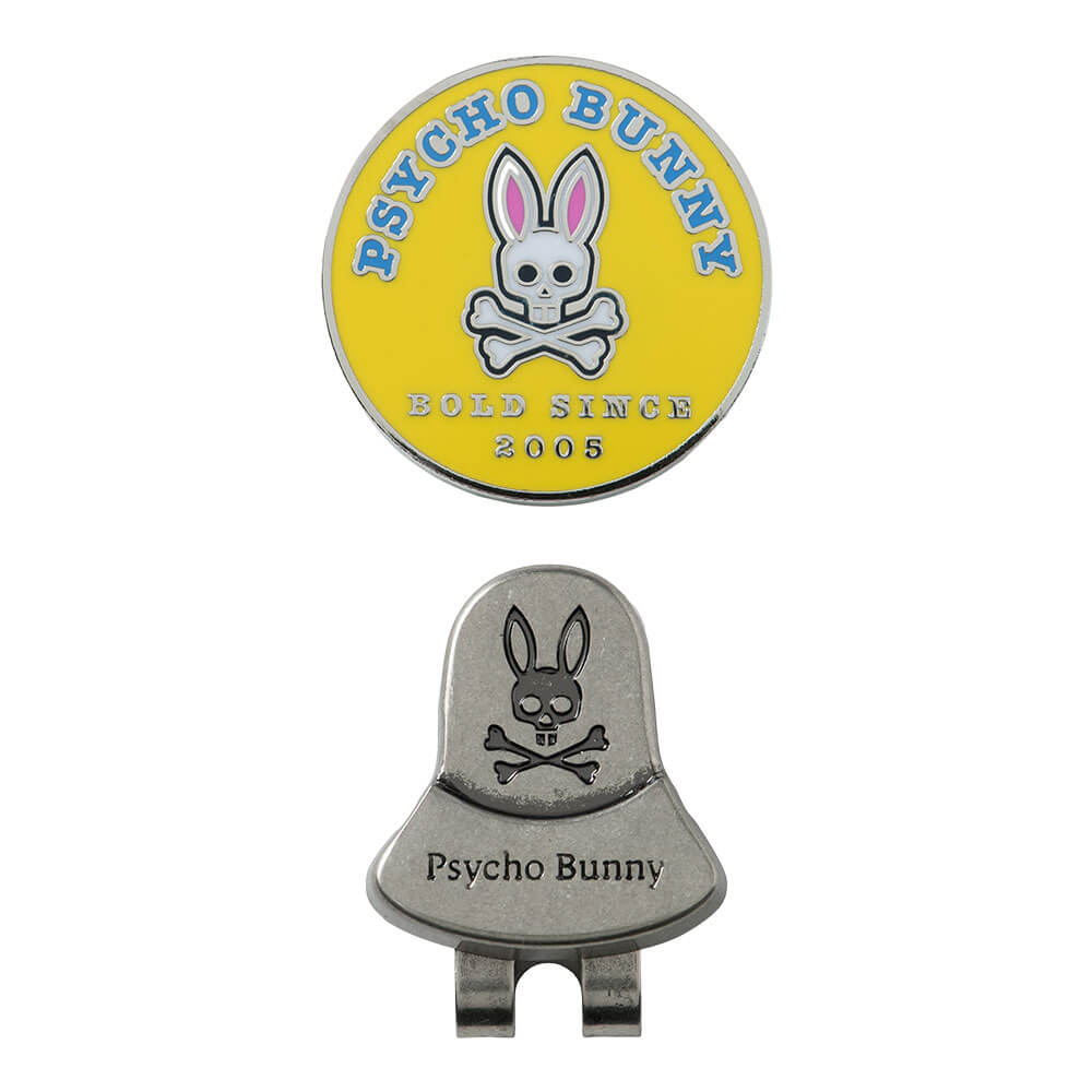 サイコバニー PsychoBunny　クリップマーカー PBMG6BM1 70 イエロー　2026年モデル 詳細1