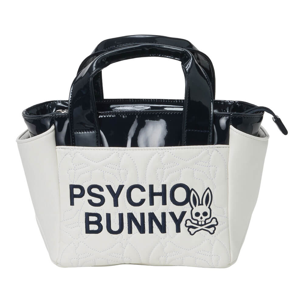 サイコバニー PsychoBunny　SEASONAL EDITION ラウンドバッグ PBMG6BR2 00 ホワイト　2026年モデル 詳細1