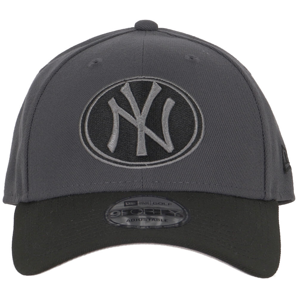 ニューエラ NEW ERA　9FORTY MLB Oval Grey Gradation ニューヨーク・ヤンキース キャップ 15125316 ダークグラファイト/ブラック　2026年モデル 詳細3