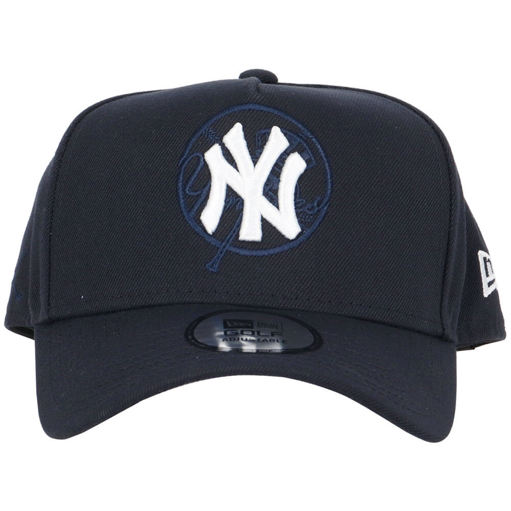 ニューエラ NEW ERA　9FORTY A-Frame ニューヨーク・ヤンキース ダブルロゴ キャップ 15125363 ネイビー　2026年モデル 詳細3