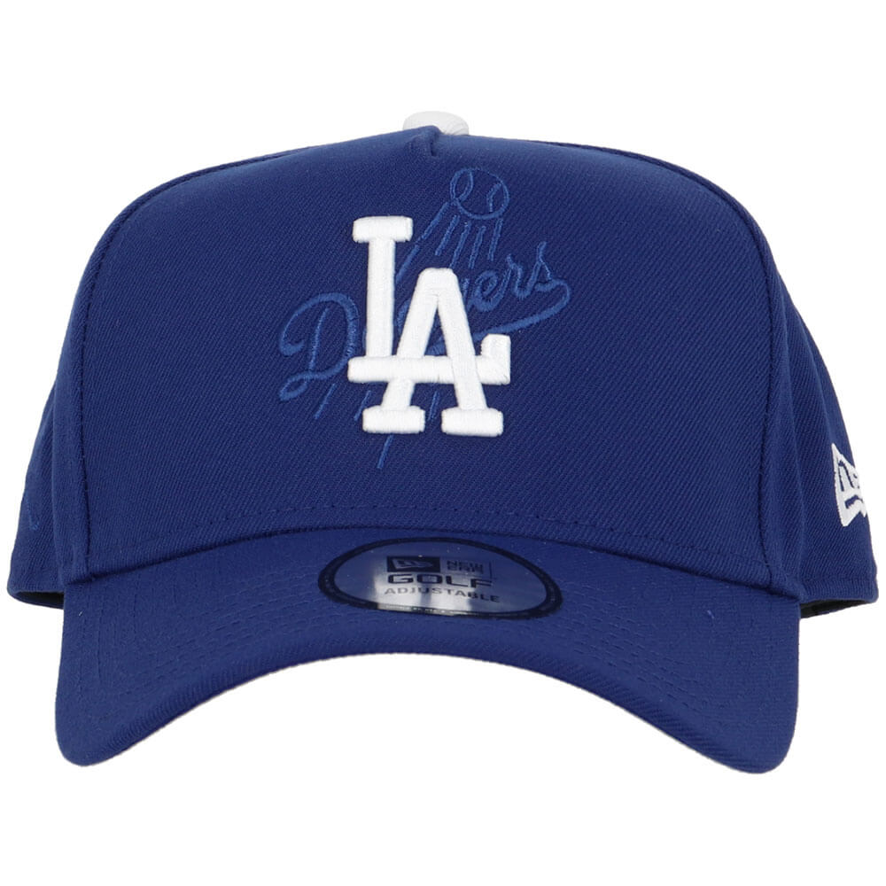 ニューエラ NEW ERA　9FORTY A-Frame ロサンゼルス・ドジャース ダブルロゴ キャップ 15125366 ダークロイヤル　2026年モデル 詳細3