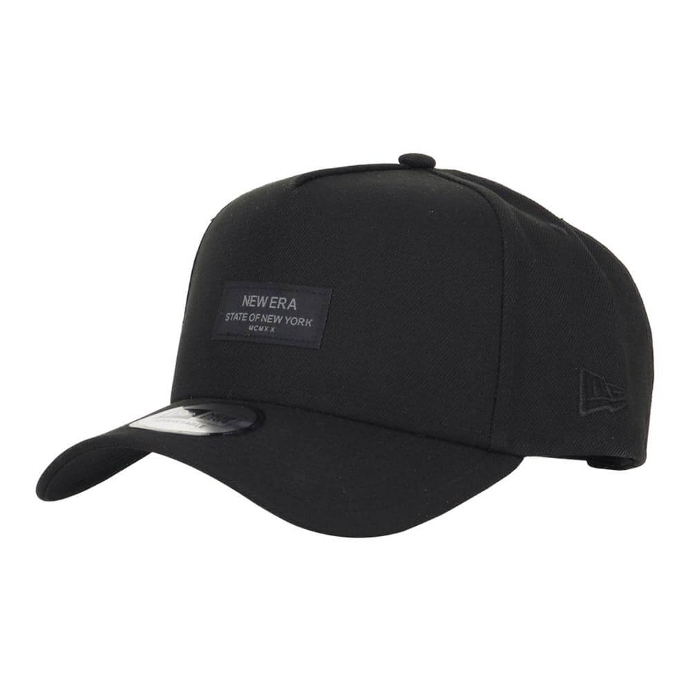 ニューエラ ユニセックス 9FORTY A-Frame Black Patch キャップ 15137157 ブラック 詳細1