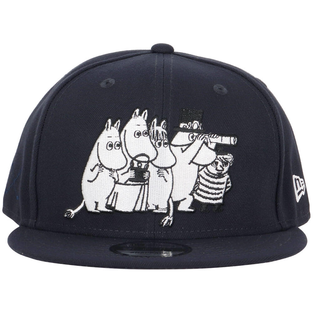ニューエラ NEW ERA　9FIFTY Moomin ムーミン キャップ 15154764 ネイビー　2026年モデル 詳細3