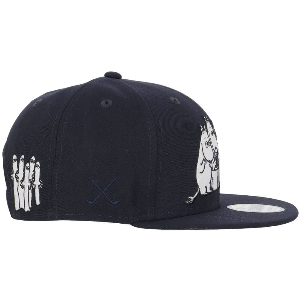 ニューエラ NEW ERA　9FIFTY Moomin ムーミン キャップ 15154764 ネイビー　2026年モデル 詳細4