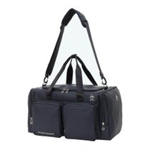 マンシングウェア Munsingwear　シンセティックレザー シューズポケット付 ボストンバッグ MG6FBB03M NV00 ネイビー　2026年モデル