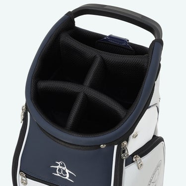 マンシングウェア Munsingwear　メンズ アクティブ 軽量 キャディバッグ MG6FCB02M GYSL グレー×シルバー　2026年モデル 詳細7