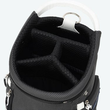 マンシングウェア Munsingwear　ステッチ ナイロン 軽量 キャディバッグ MG6FCB00U BK00 ブラック　2026年モデル 詳細9