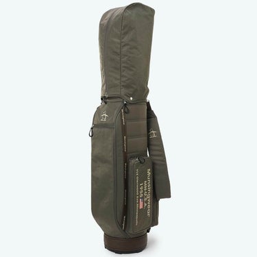 マンシングウェア Munsingwear　ナイロン 軽量 キャディバッグ MG6FCB01U KH00 カーキ　2026年モデル 詳細4