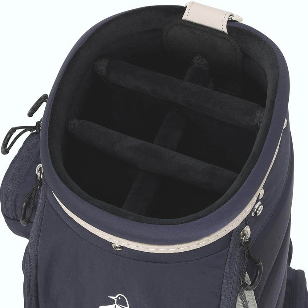 マンシングウェア Munsingwear　ナイロン 軽量 キャディバッグ MG6FCB01U NV00 ネイビー　2026年モデル 詳細8