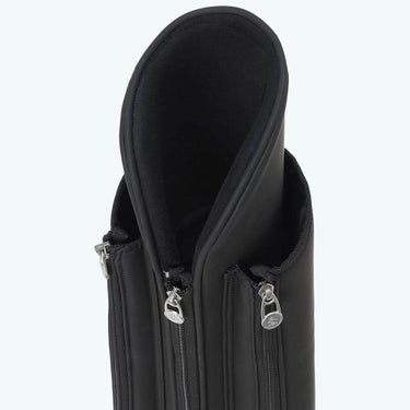 マンシングウェア Munsingwear　シンセティックレザー 自立型 クラブケース MG6FCB91U BK00 ブラック　2026年モデル 詳細4