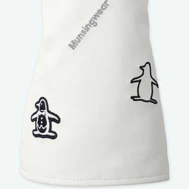マンシングウェア Munsingwear　飛び刺繍 ヘッドカバー ドライバー用 MG6FHC03U WH00 ホワイト　2026年モデル 詳細5
