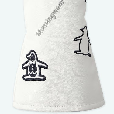 マンシングウェア Munsingwear　飛び刺繍 ヘッドカバー フェアウェイウッド用 MG6FHC33U WH00 ホワイト　2026年モデル 詳細5