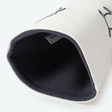 マンシングウェア Munsingwear　飛び刺繍 ヘッドカバー フェアウェイウッド用 MG6FHC33U WH00 ホワイト　2026年モデル 詳細6