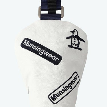 マンシングウェア Munsingwear　飛び刺繍 ヘッドカバー ユーティリティ用 MG6FHC43U WH00 ホワイト　2026年モデル 詳細4